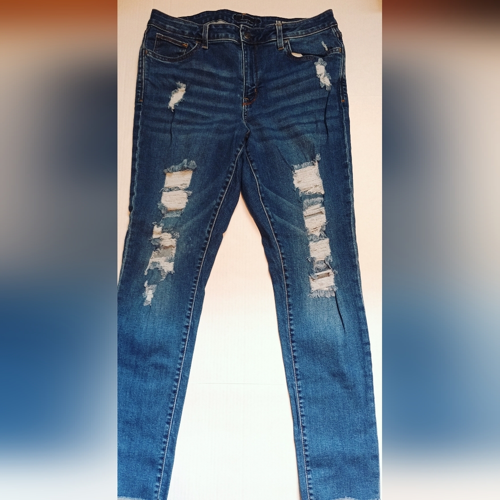 Arizona Mid-Rise Skinny Jeans size 15